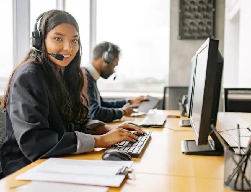 The contact center is a support boost